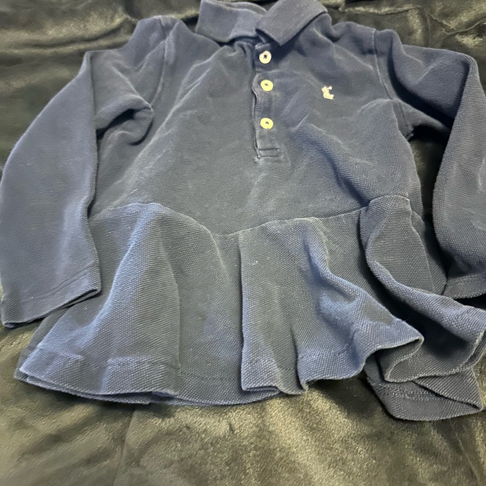 Navy Blue Kids Polo Shirt - Bin 14